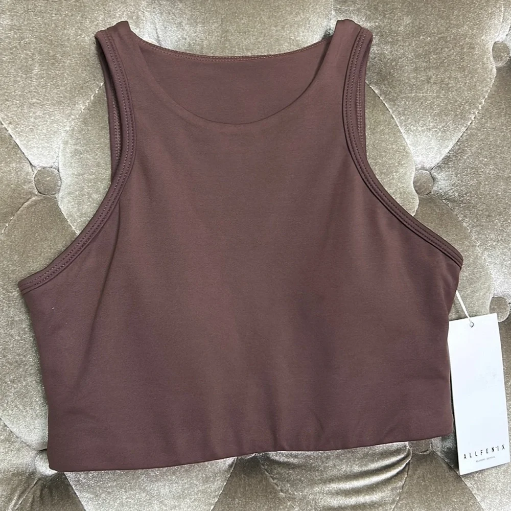 All Fenix chocolate sports bra NWT - Picture 2 of 9